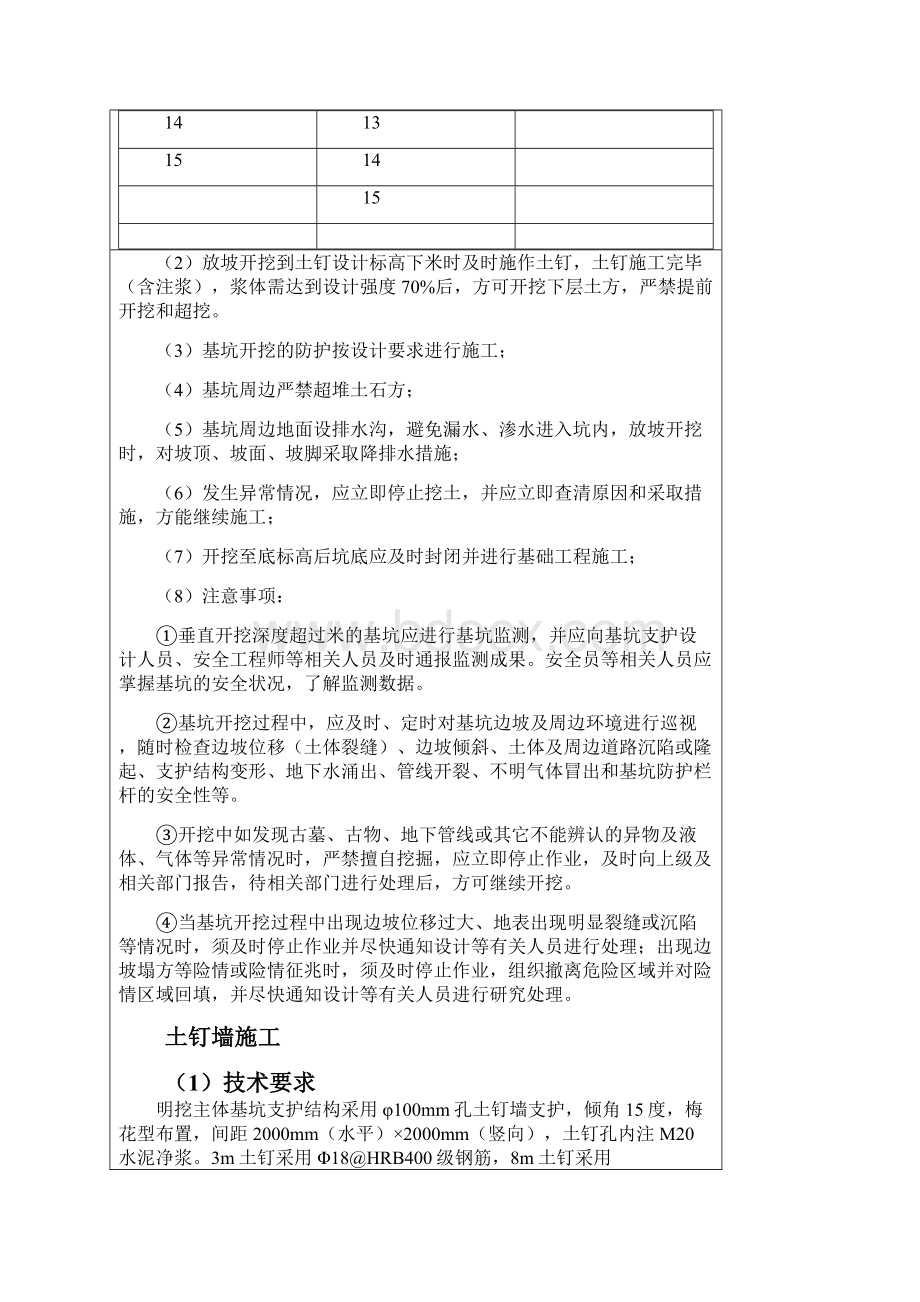 深基坑开挖支护施工技术交底.docx_第3页