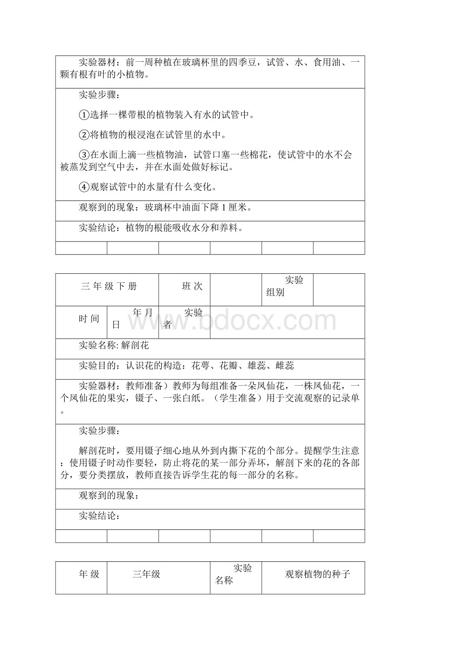 yong教科版三年级实验报告下册Word格式.docx_第2页