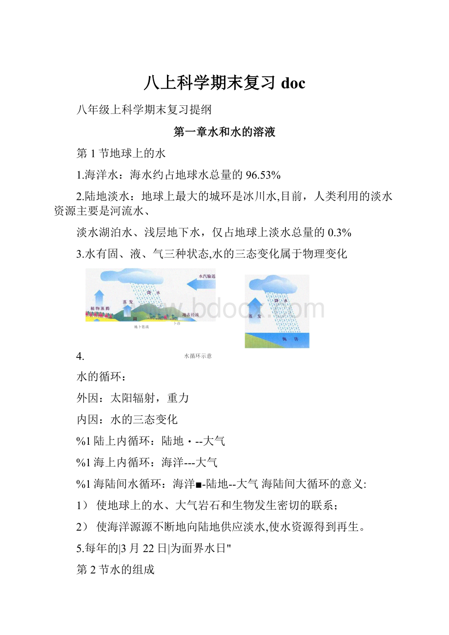 八上科学期末复习doc.docx