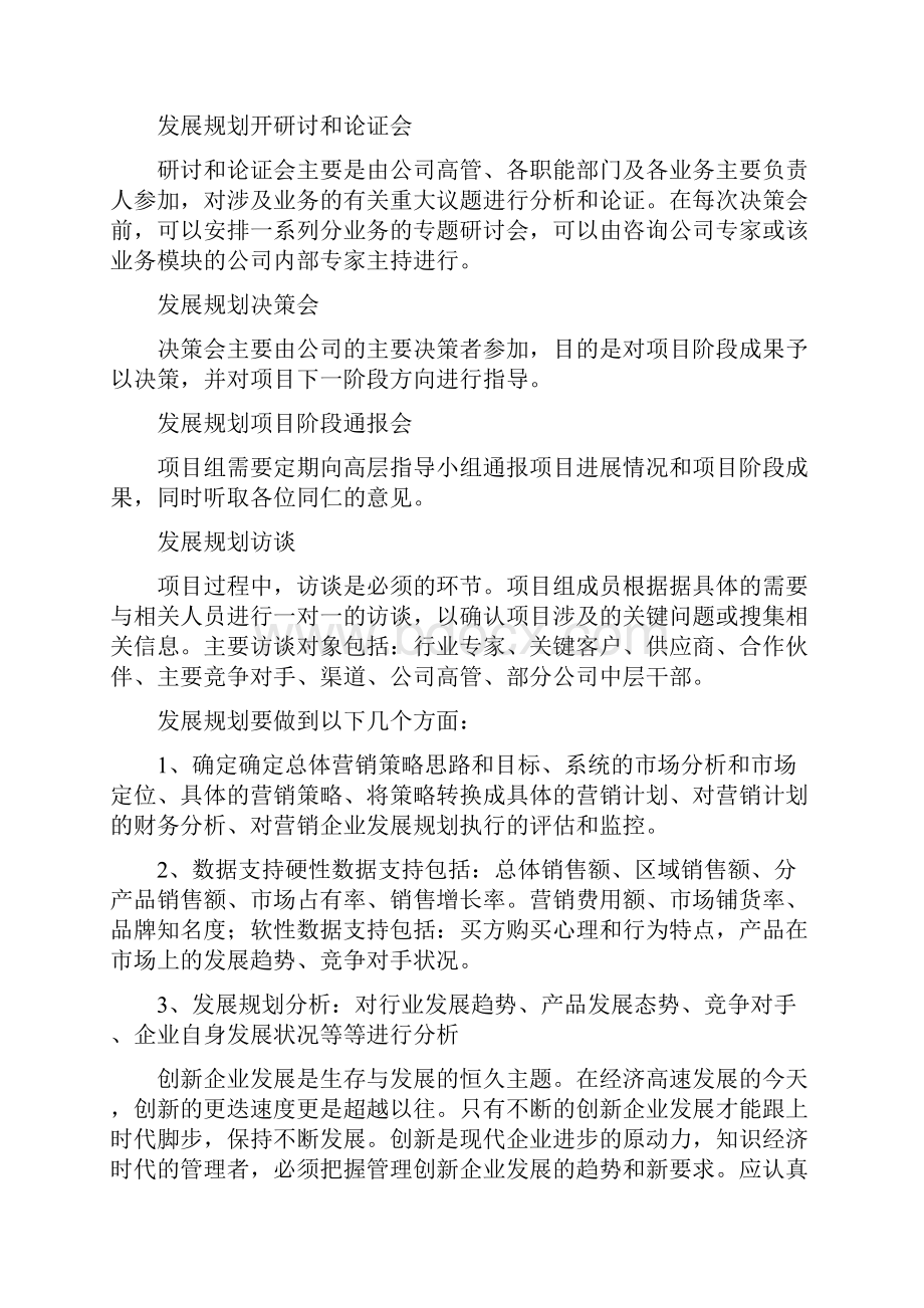 企业发展规划制定流程及注意事项.docx_第3页