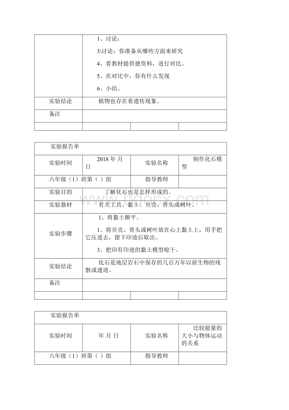 六年级下册科学实验报告.docx_第2页