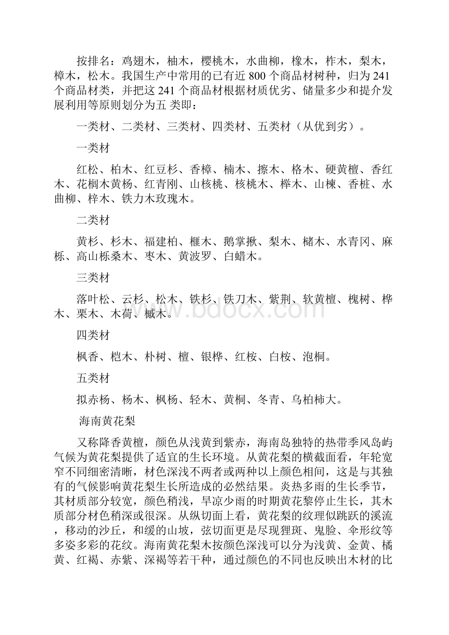 名贵木材排名Word格式文档下载.docx_第2页