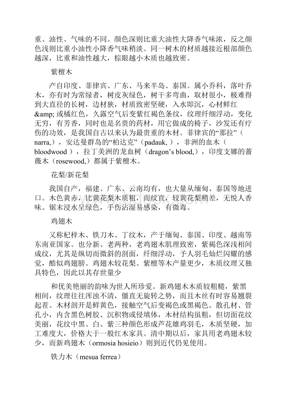 名贵木材排名Word格式文档下载.docx_第3页