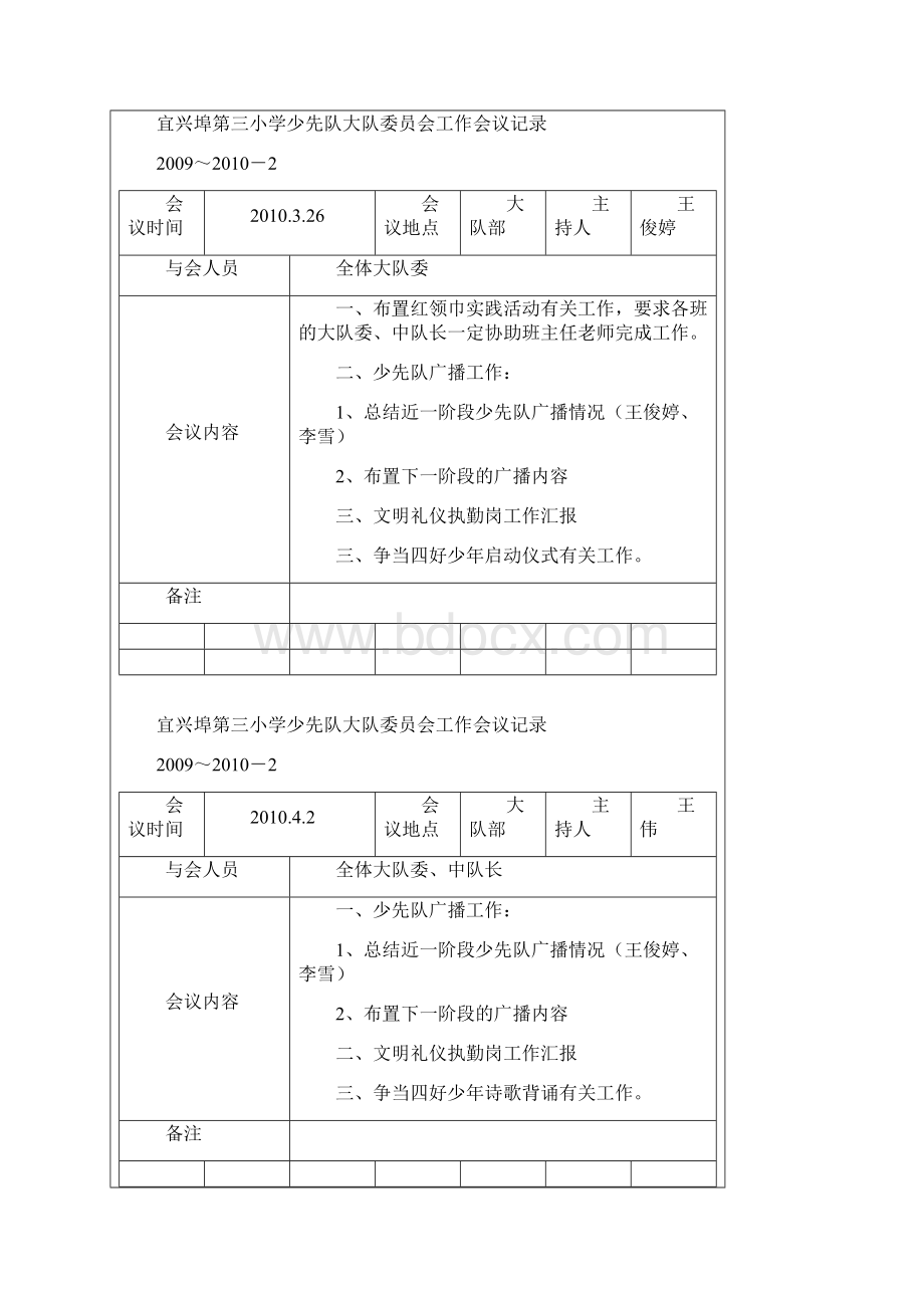 少先队大队委员会工作会议记录.docx_第3页