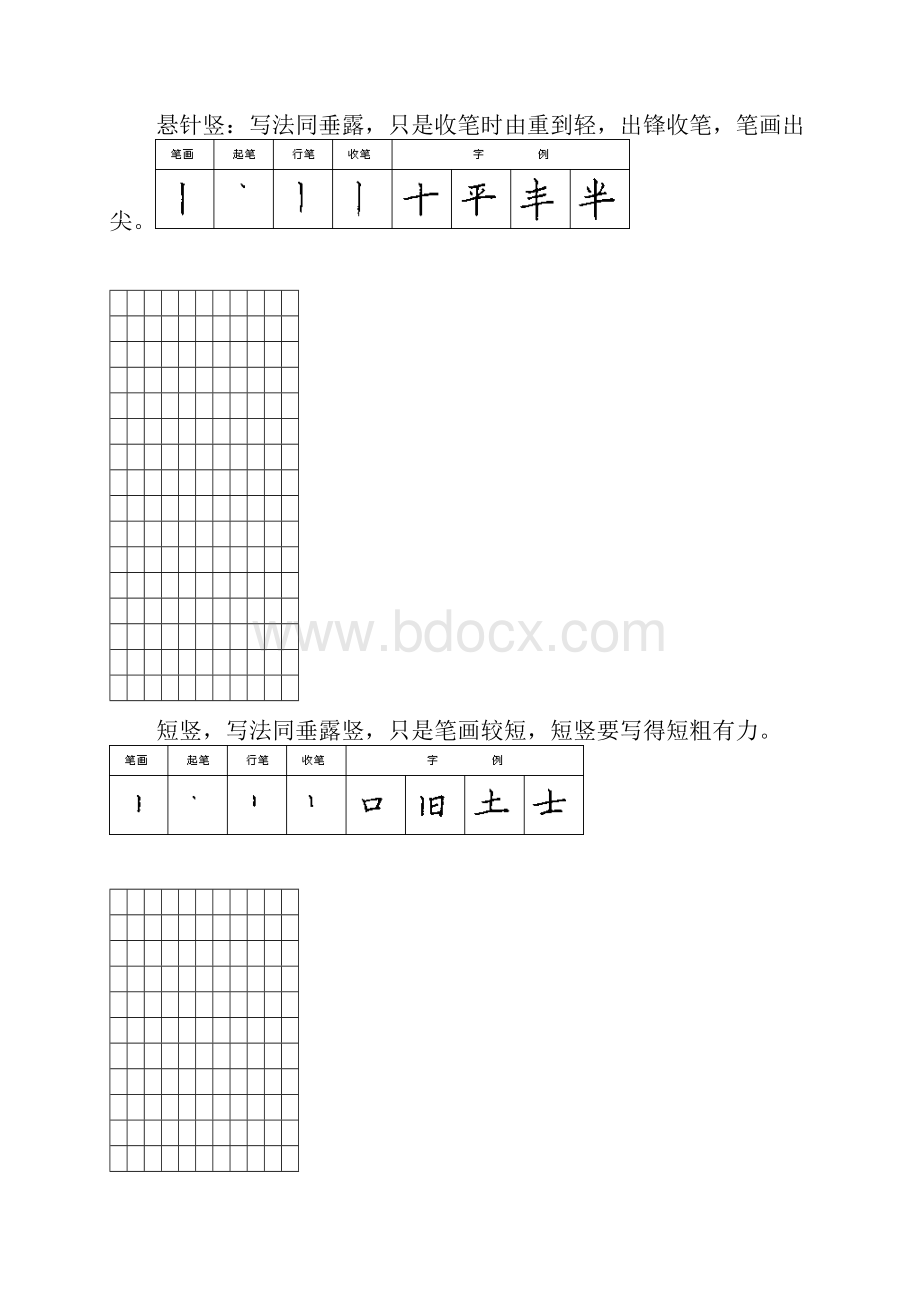 钢笔楷书字帖直接打印练习Word文档格式.docx_第3页