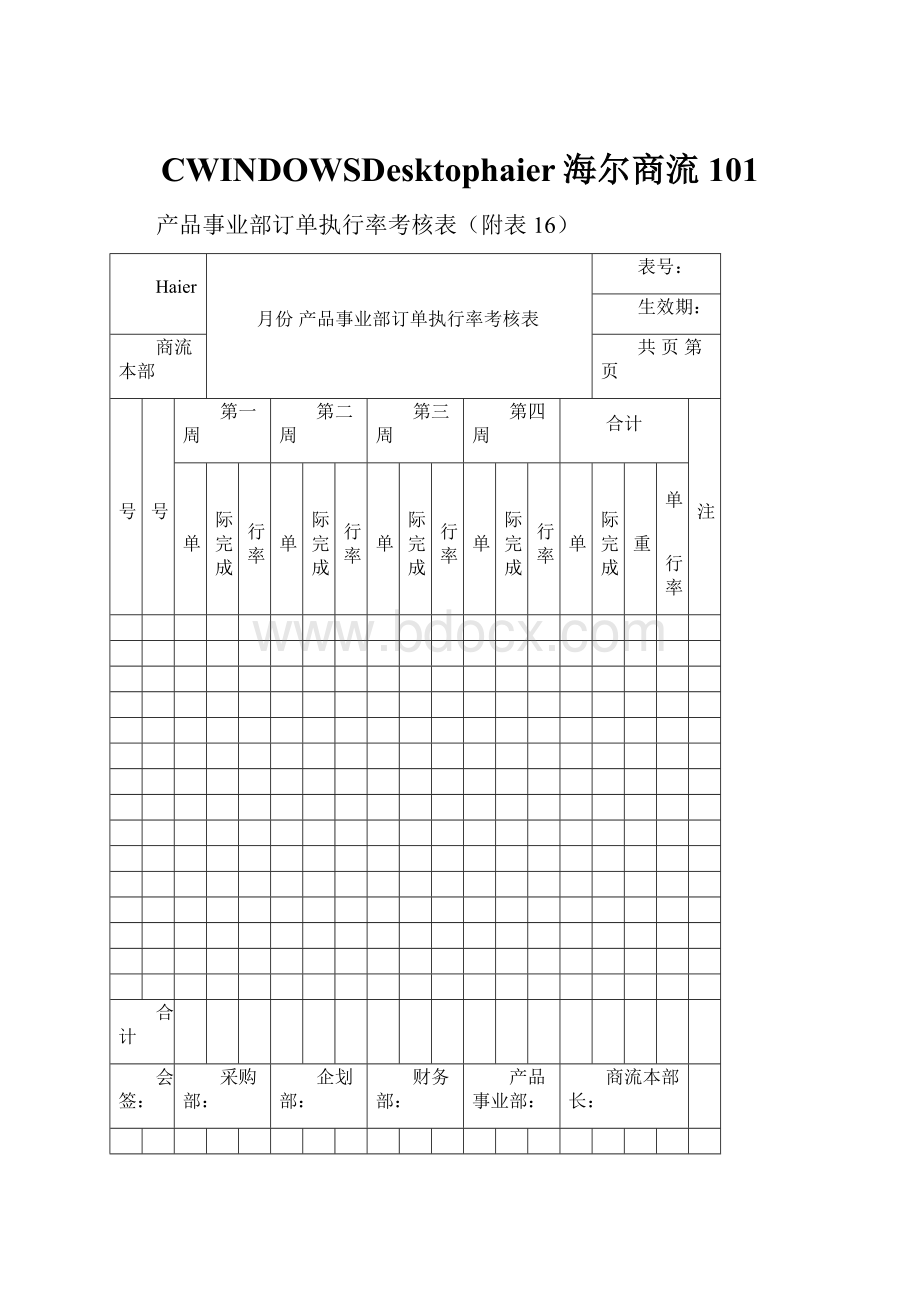 CWINDOWSDesktophaier海尔商流101.docx_第1页