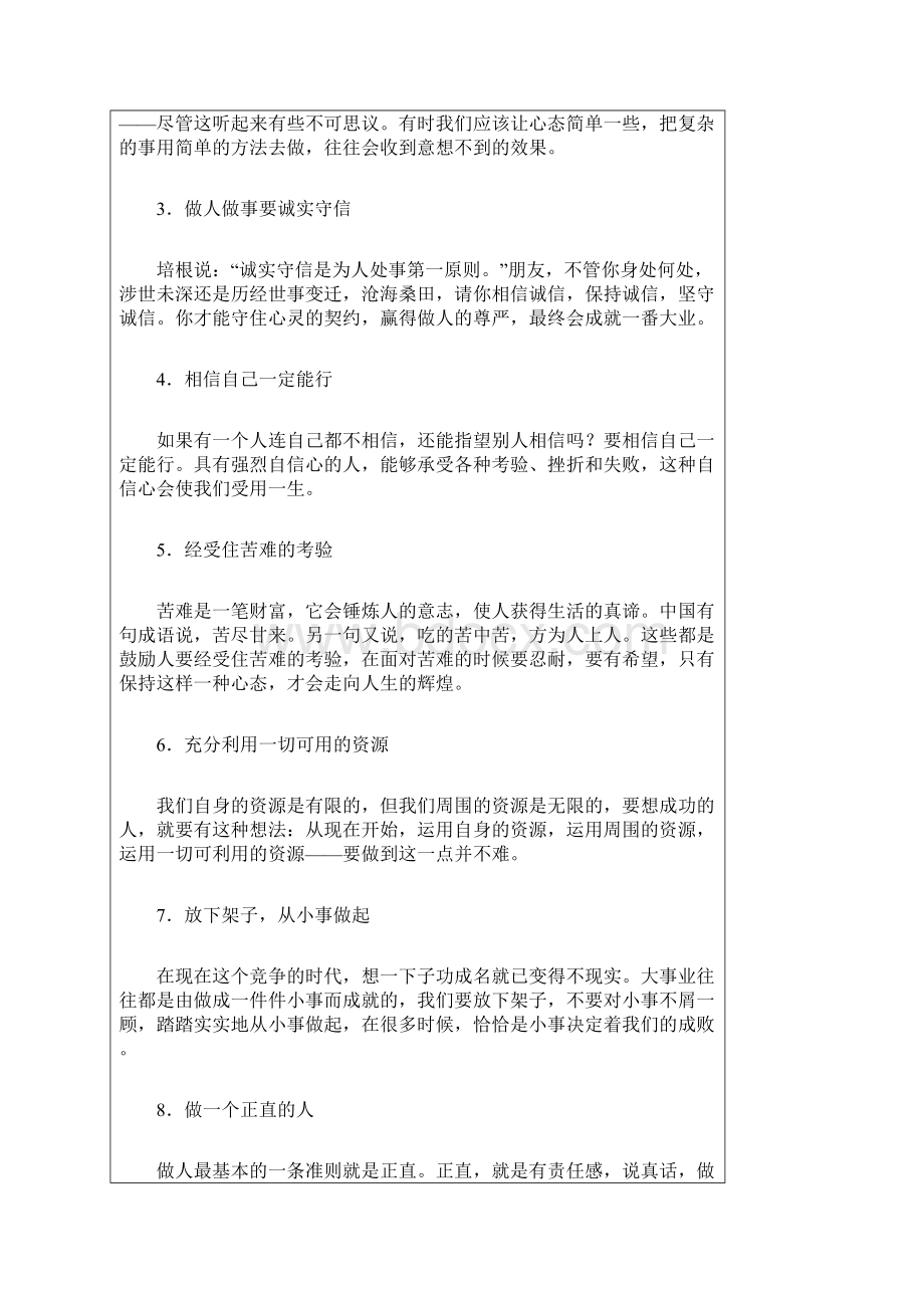 成功路上60则箴言文档格式.docx_第2页