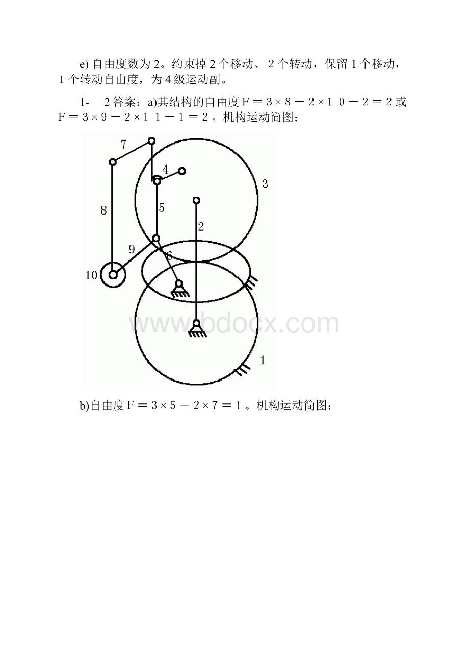 重庆大学机械原理课后习题解答.docx_第2页