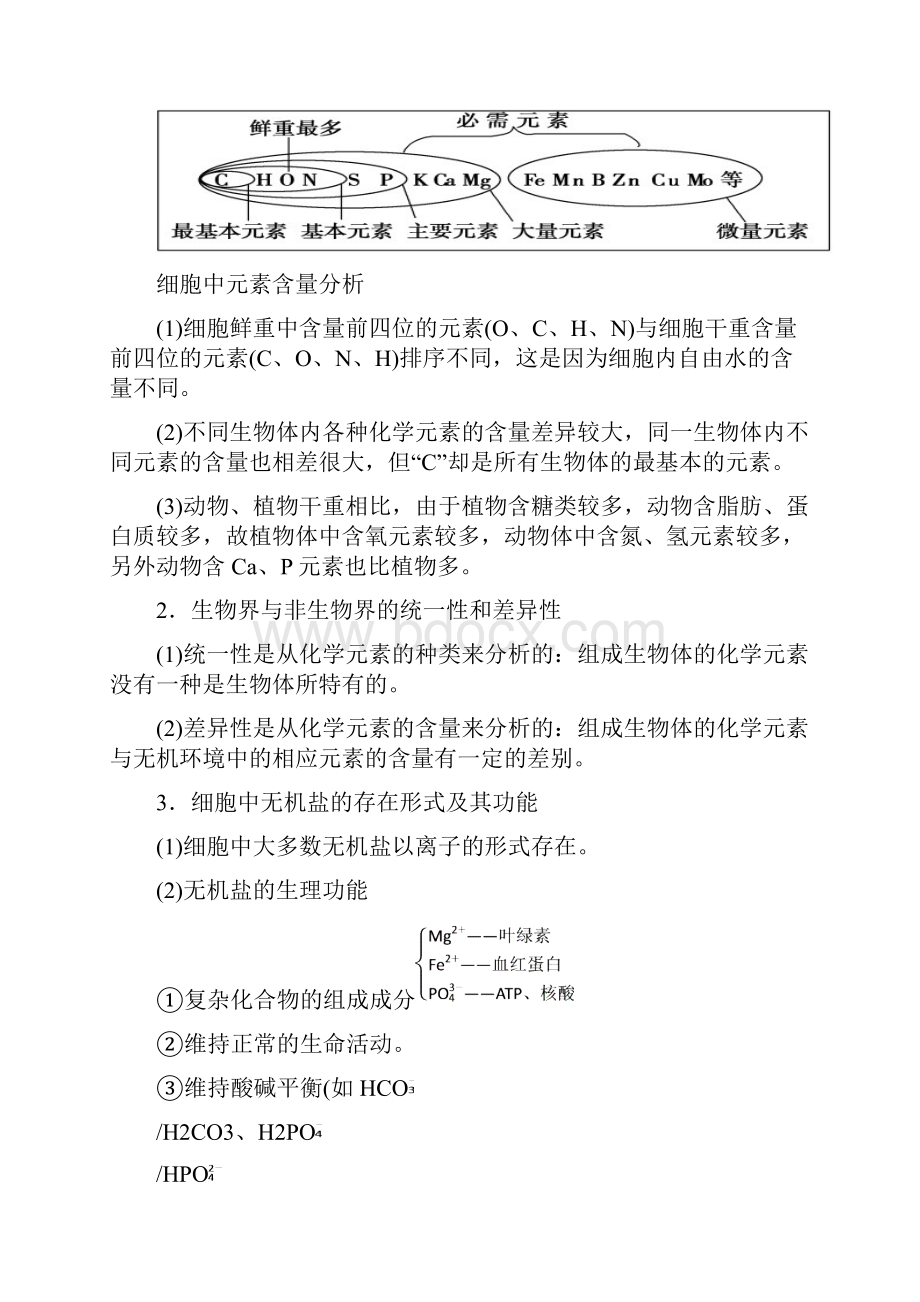 第二章组成细胞的分子.docx_第2页