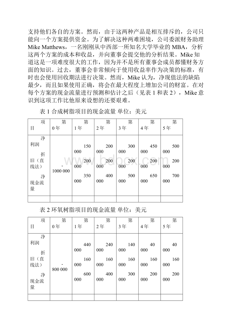 投资决策习题及参考答案.docx_第3页