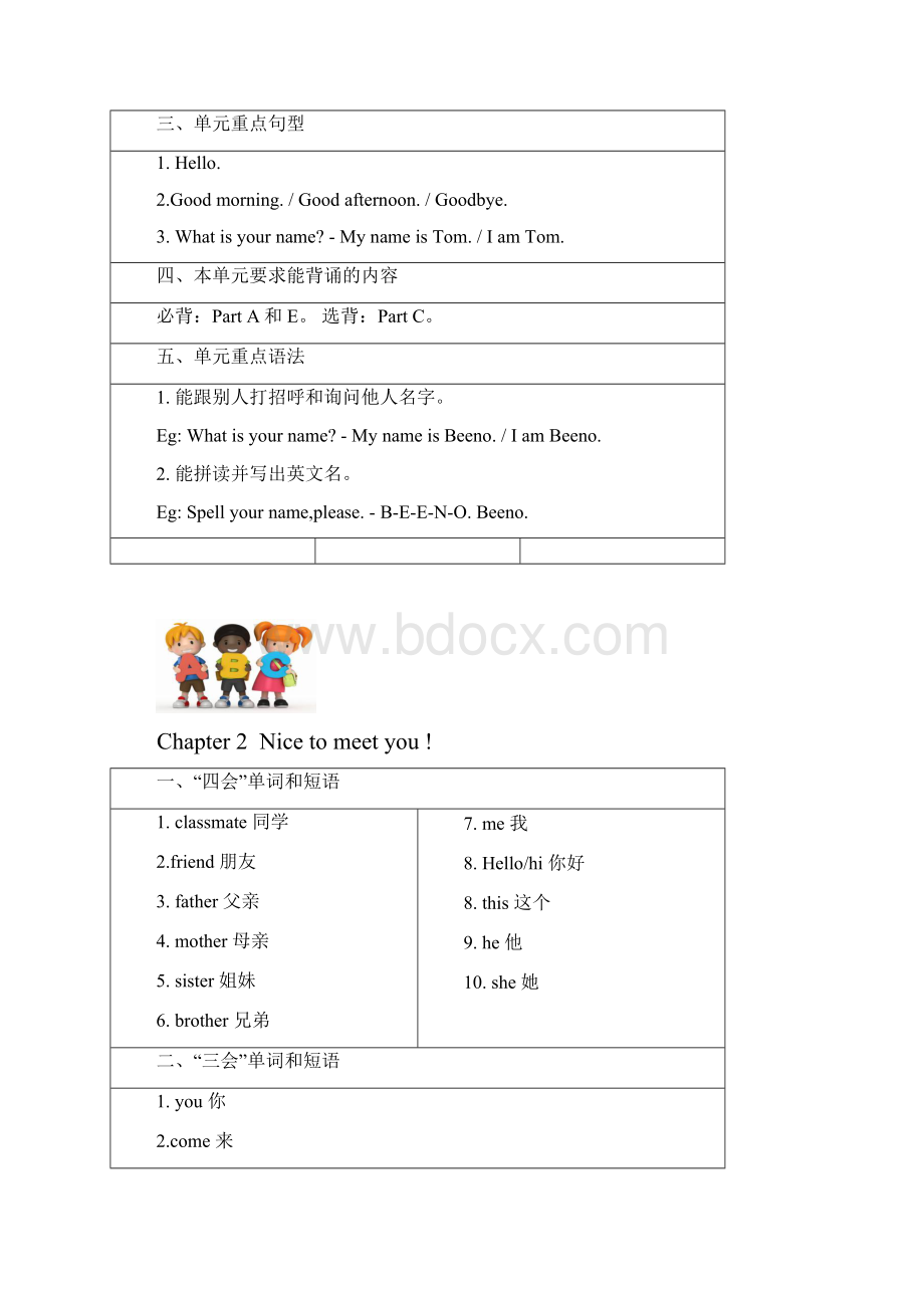 最新1a单元知识达标年修改香港朗文教材Word文档下载推荐.docx_第2页