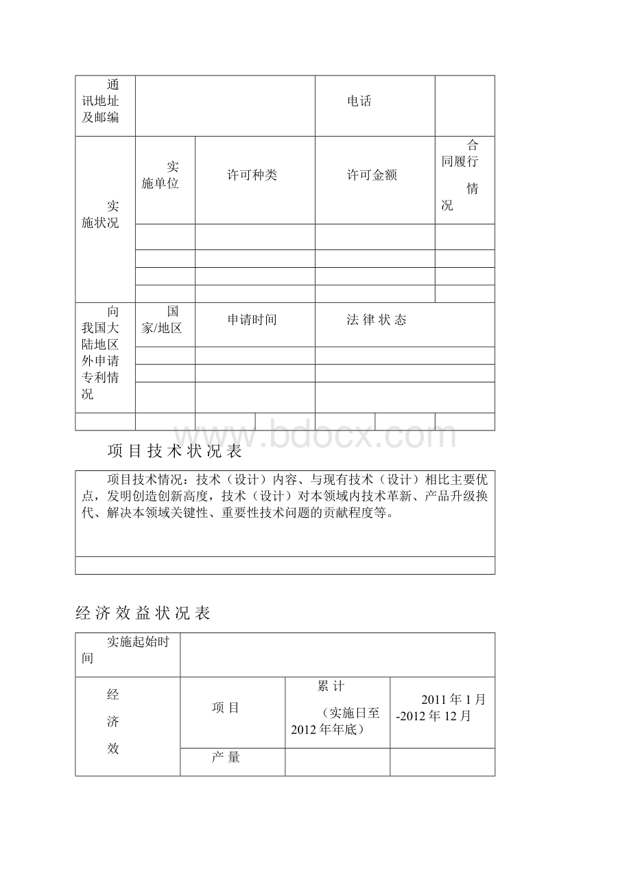 市专利奖申报书模板文档格式.docx_第2页