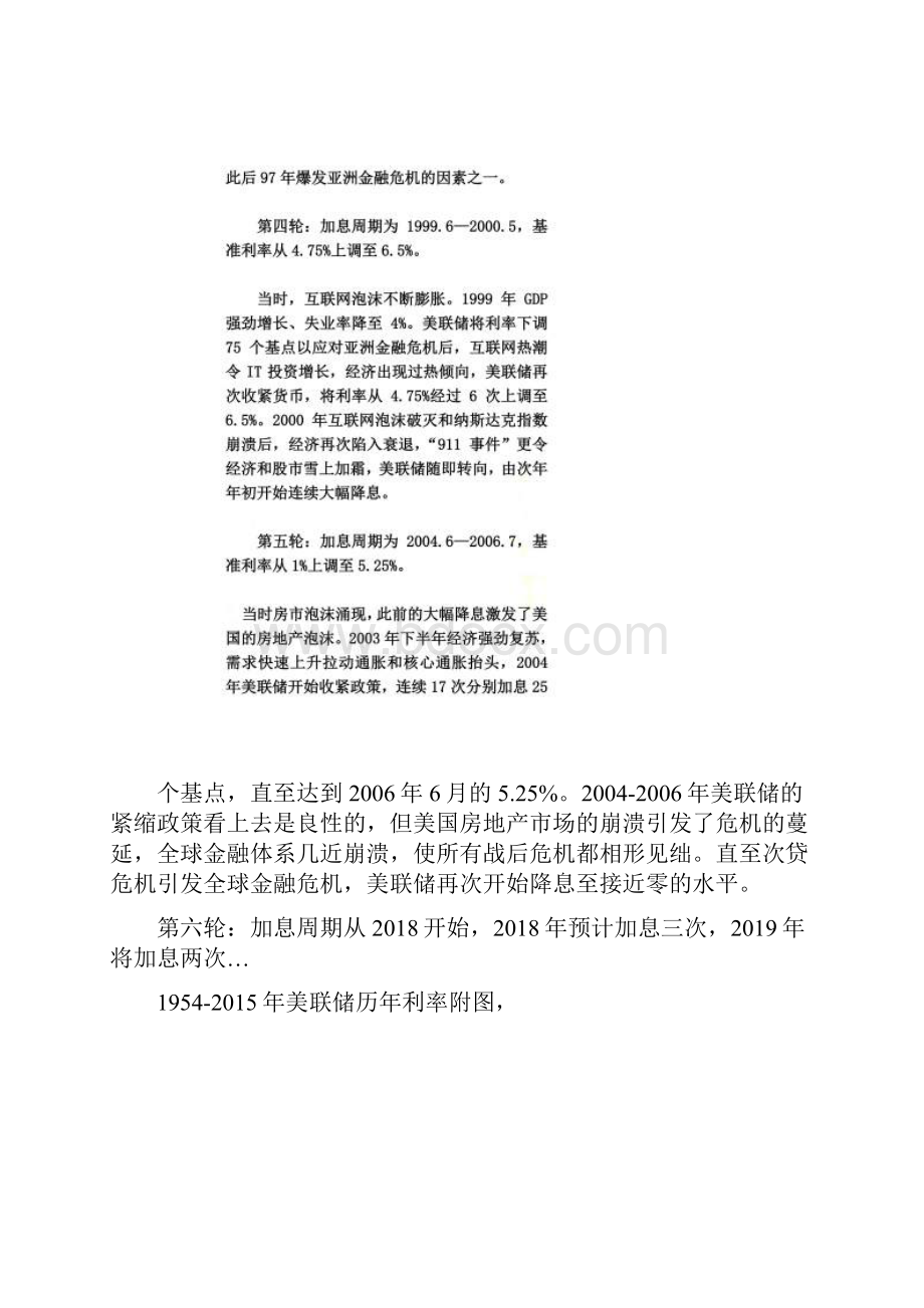 美联储历次加息对黄金和全球经济的影响.docx_第3页