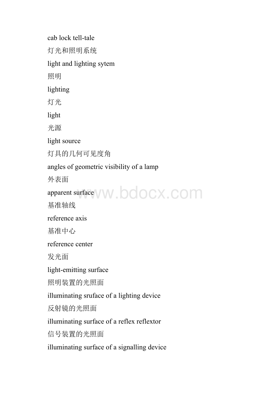 车灯方面的专业术语.docx_第3页