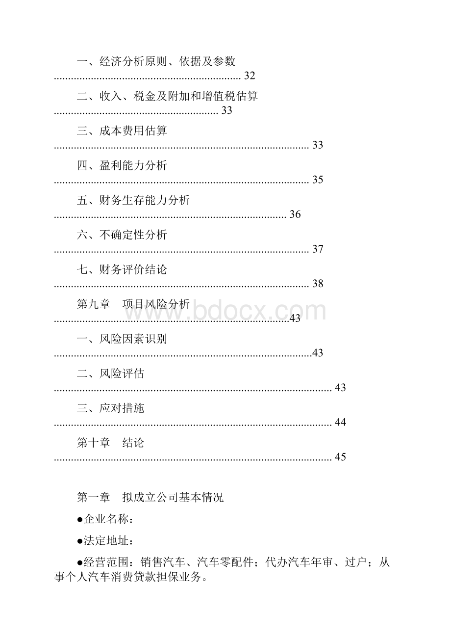 个人汽车消费贷款担保项目可行性研究报告.docx_第3页