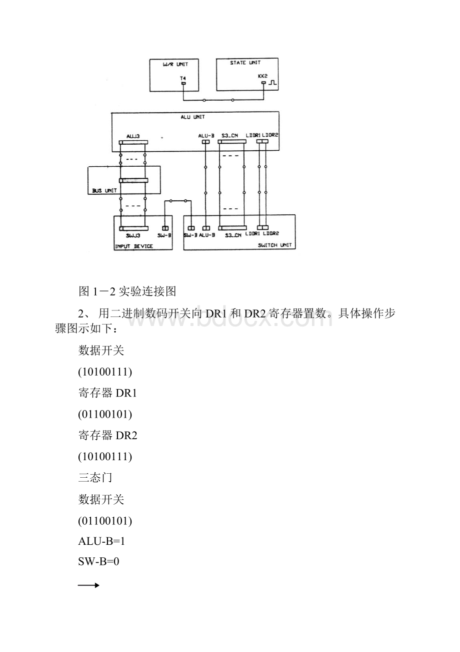 《计算机组成原理与系统结构》实验指导书文档格式.docx_第3页