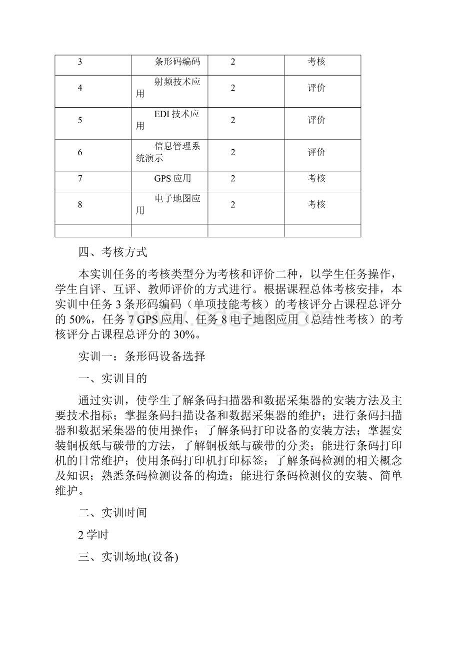 《物流信息技术》课程实训指导书.docx_第2页