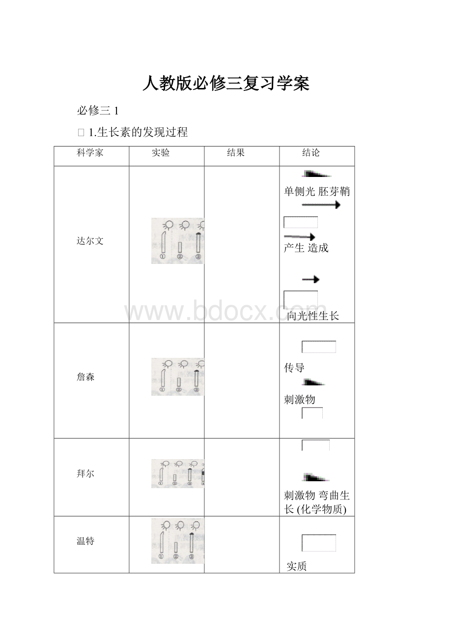 人教版必修三复习学案Word文档下载推荐.docx