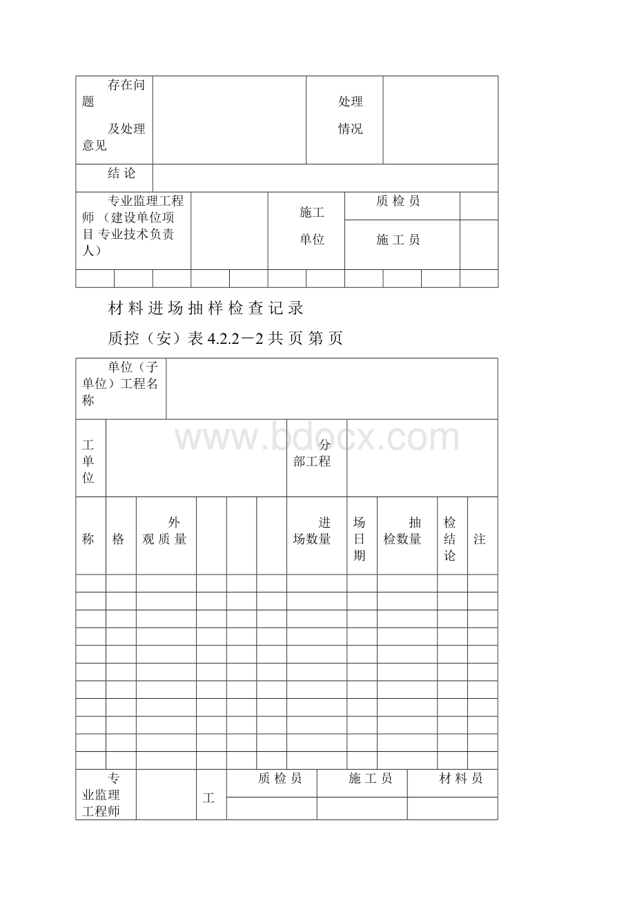 机电安装工程验收用表.docx_第3页