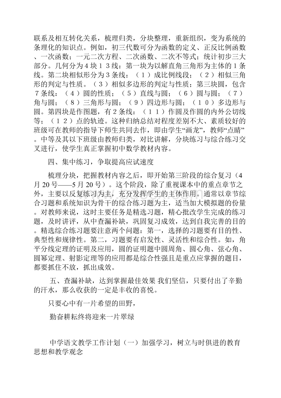 整理初中数学总复习计划.docx_第3页