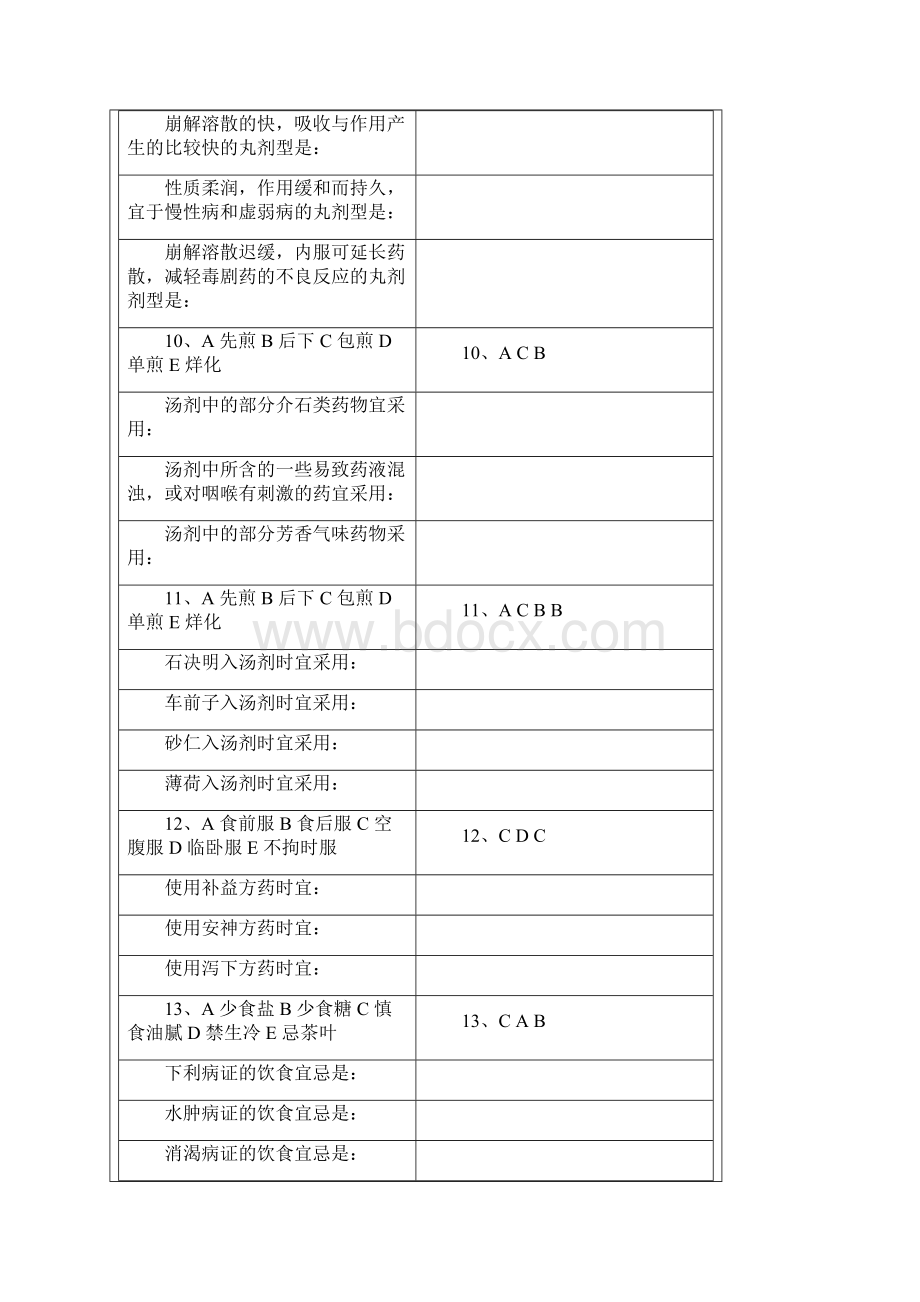 方剂学练习题Word下载.docx_第3页