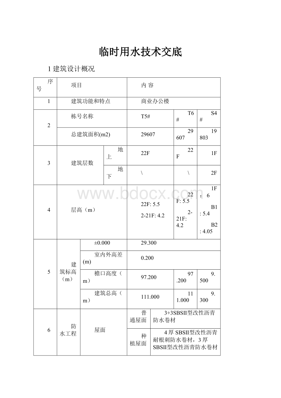 临时用水技术交底.docx_第1页