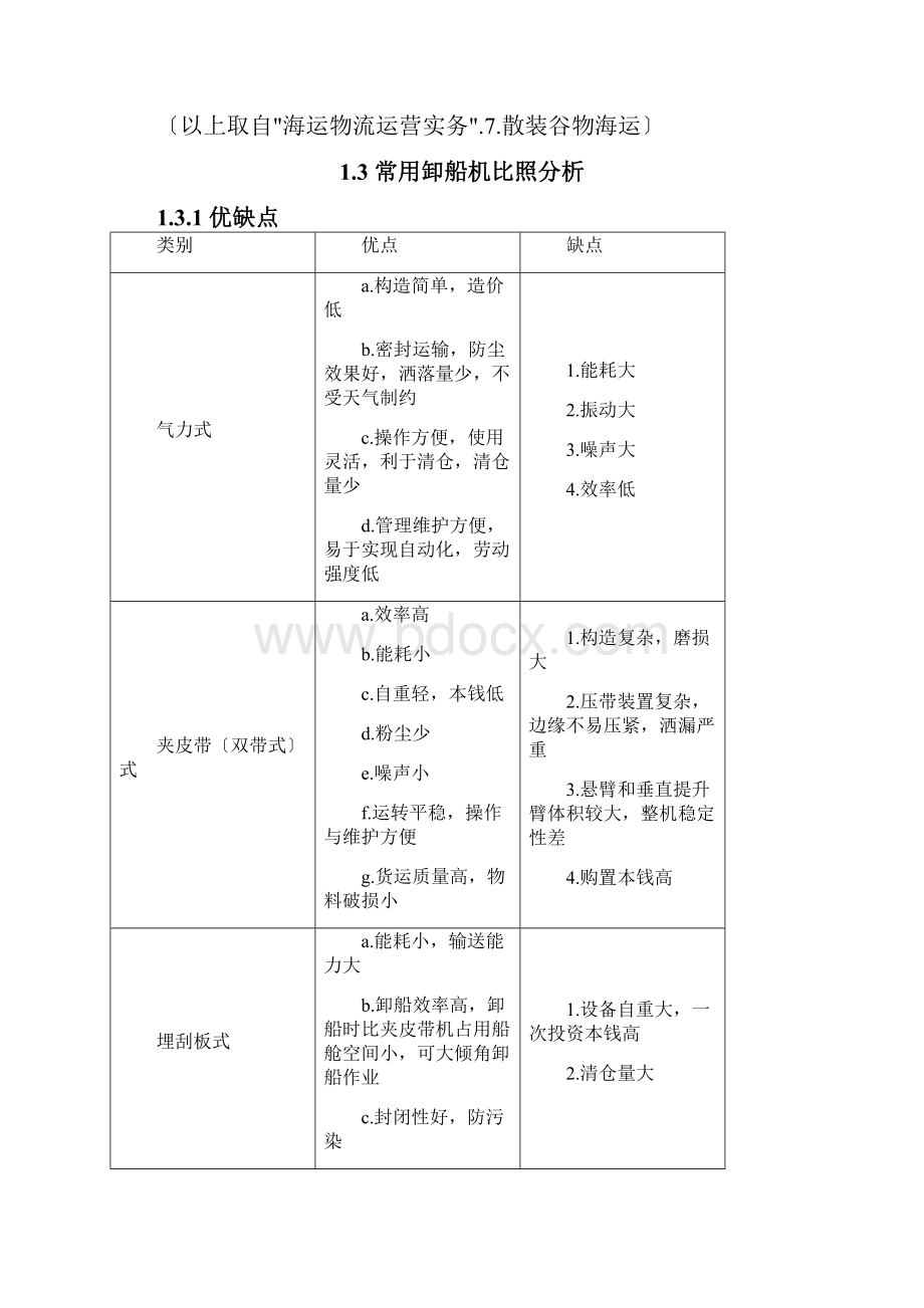 粮食装卸及运输方案分析.docx_第3页