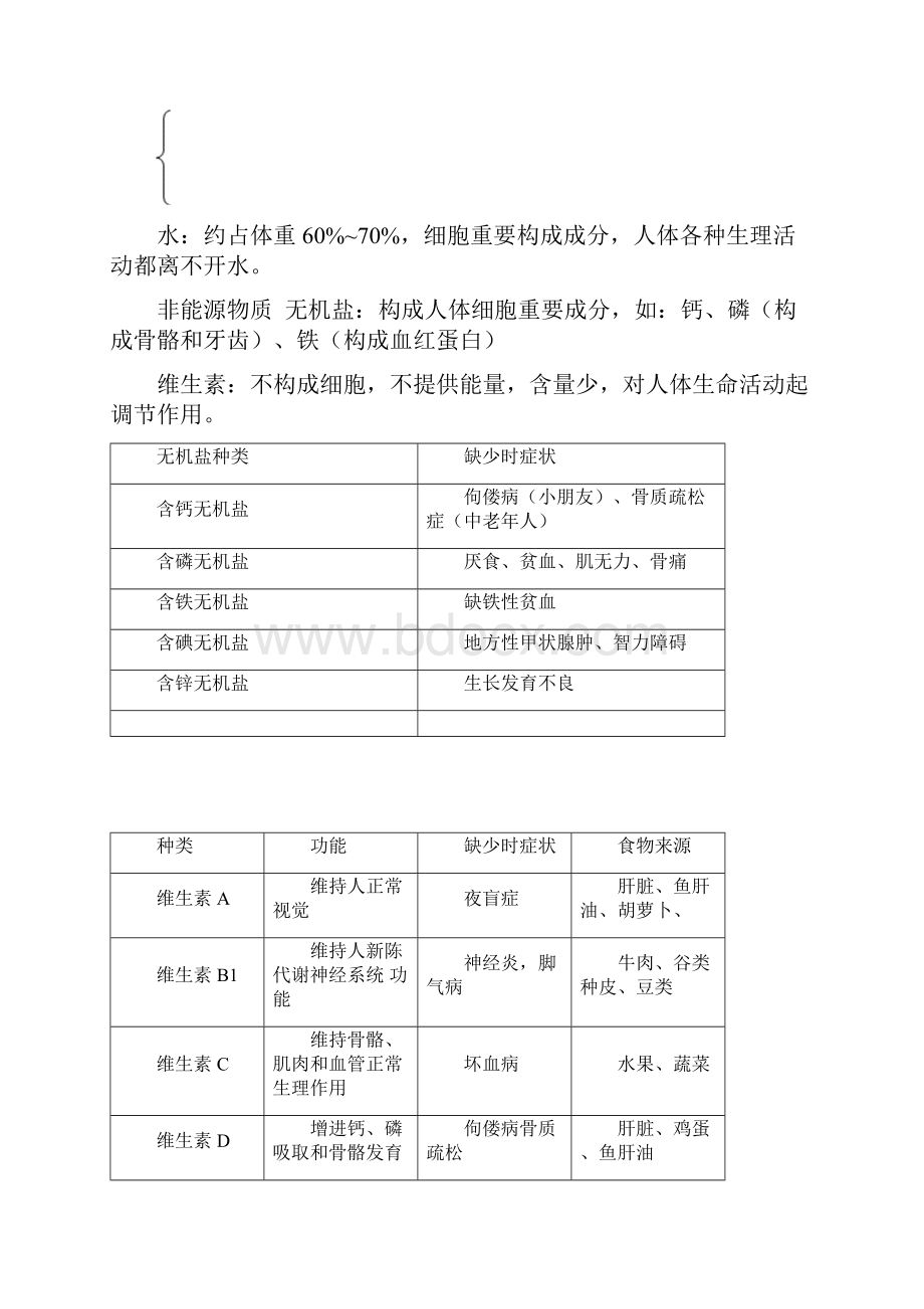 七年级生物知识点思维导图.docx_第2页