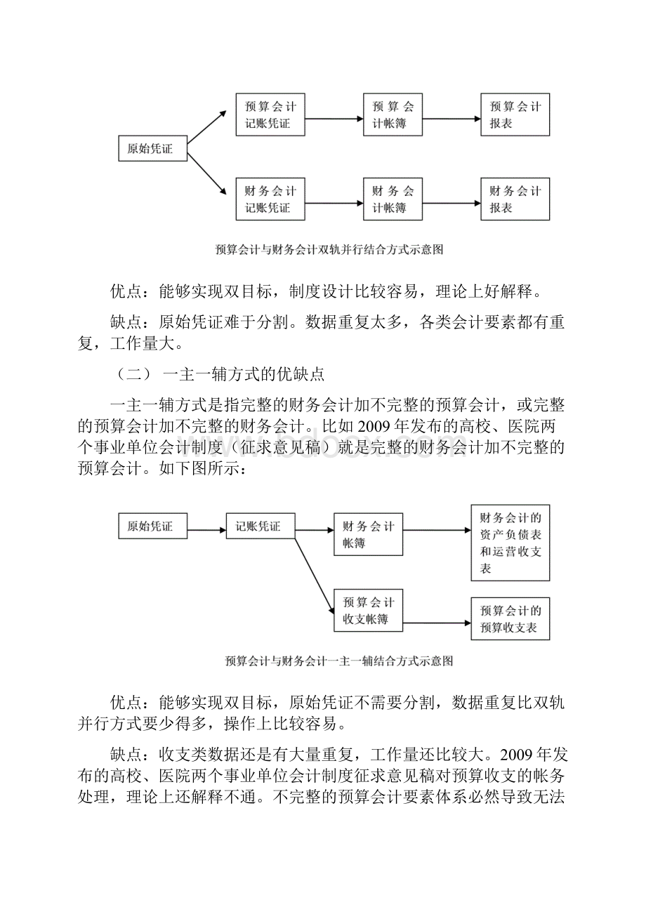 政府预算会计与财务会计结合问题研究2Word下载.docx_第2页