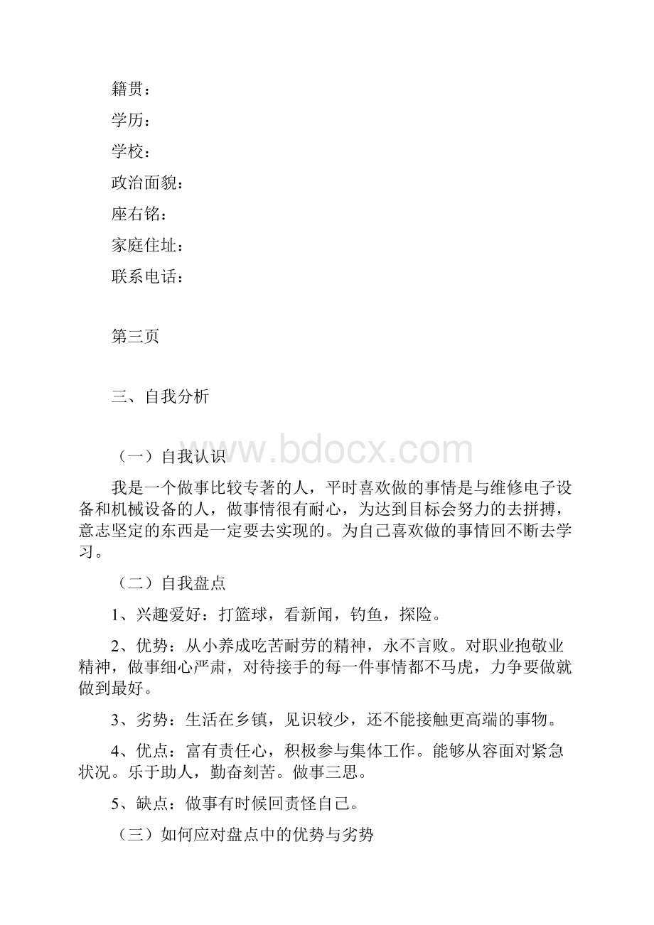 人生职业规划.docx_第3页