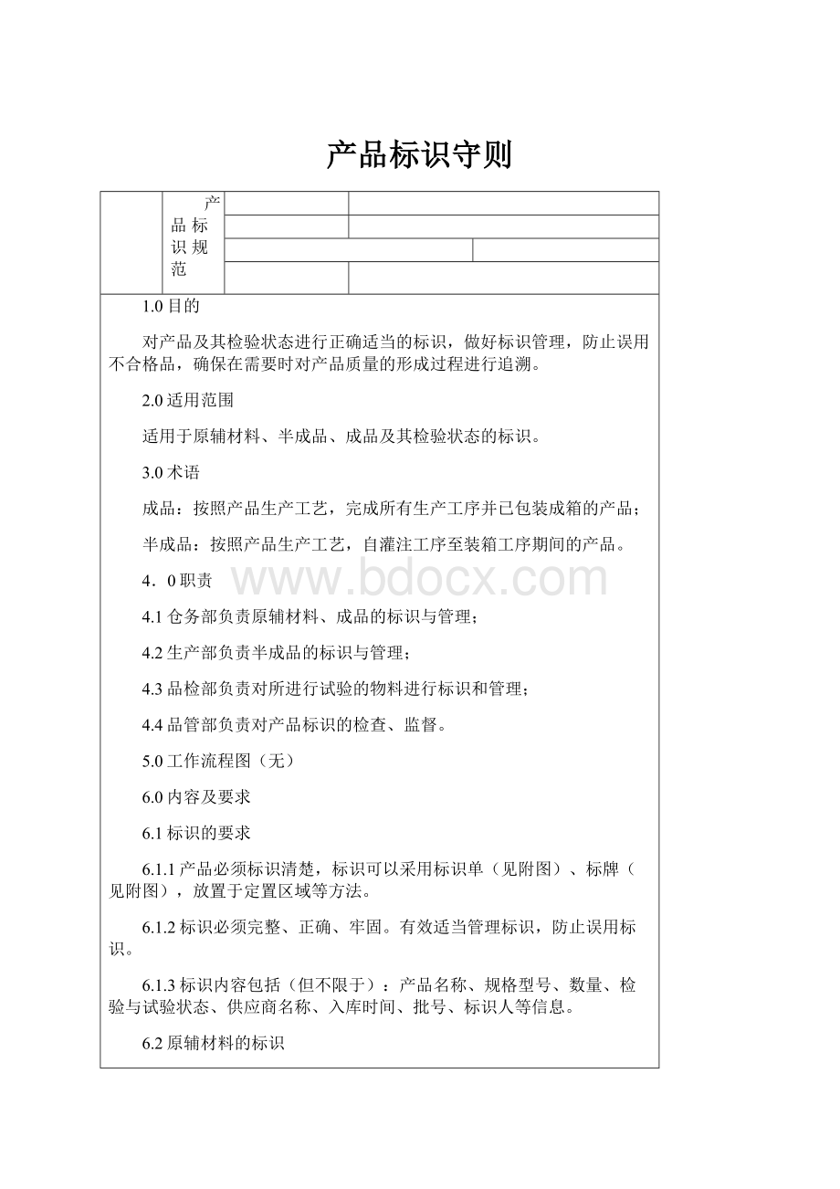 产品标识守则.docx