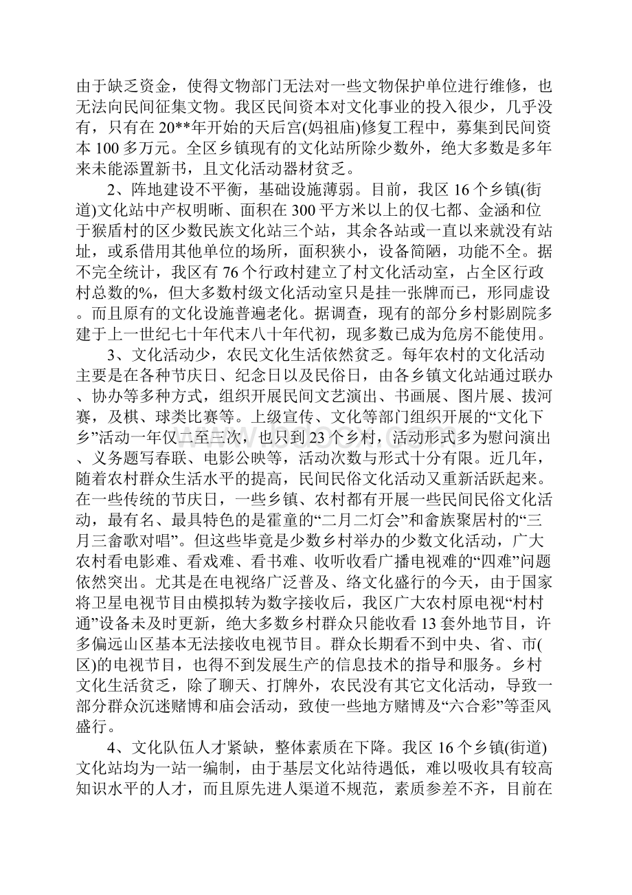 社会主义新农村文化建设调研报告.docx_第2页