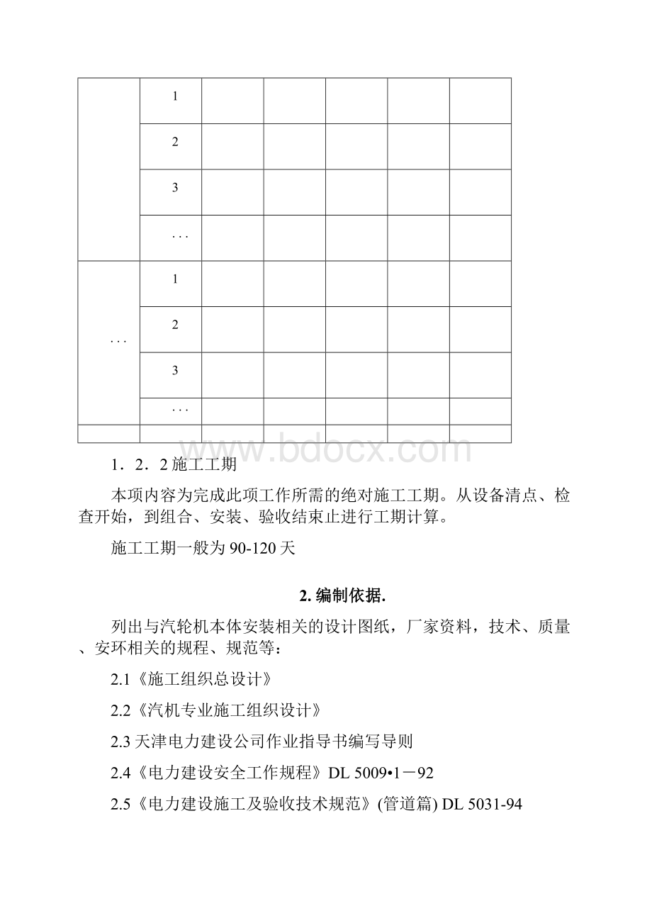 本体轴封疏水及门杆漏汽管道安装作业指导书.docx_第3页