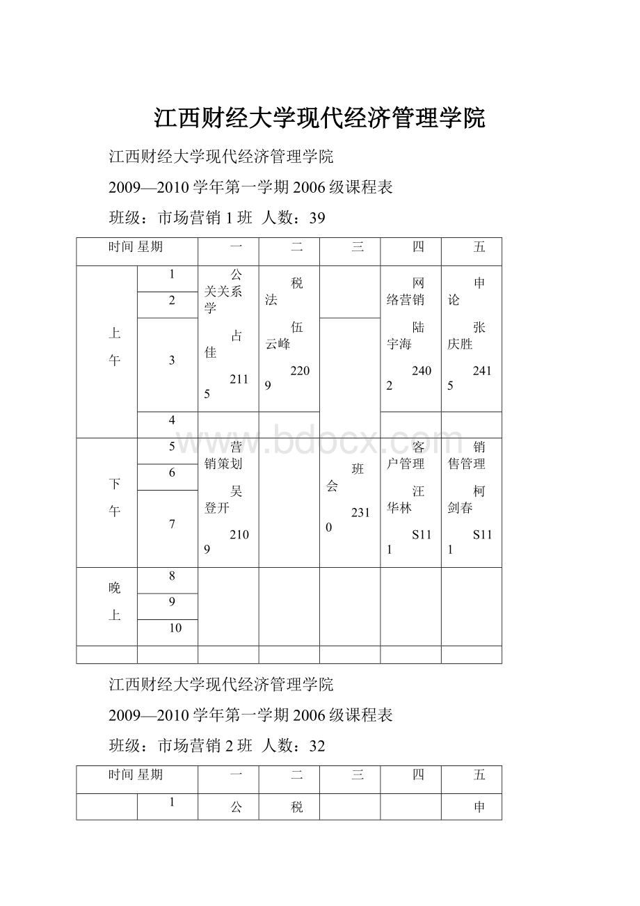 江西财经大学现代经济管理学院Word下载.docx