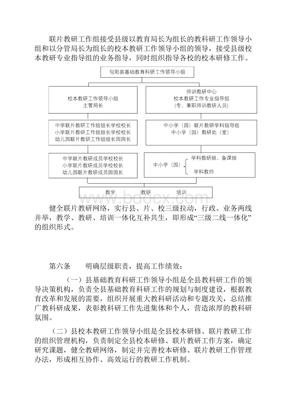 旬阳县中小学园校本研修联片教研工作规程精品.docx_第3页