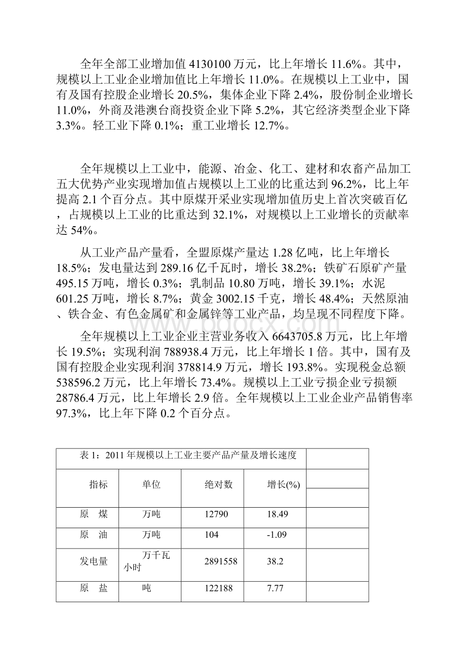 锡林郭勒盟国民经济和社会发展统计公报.docx_第3页