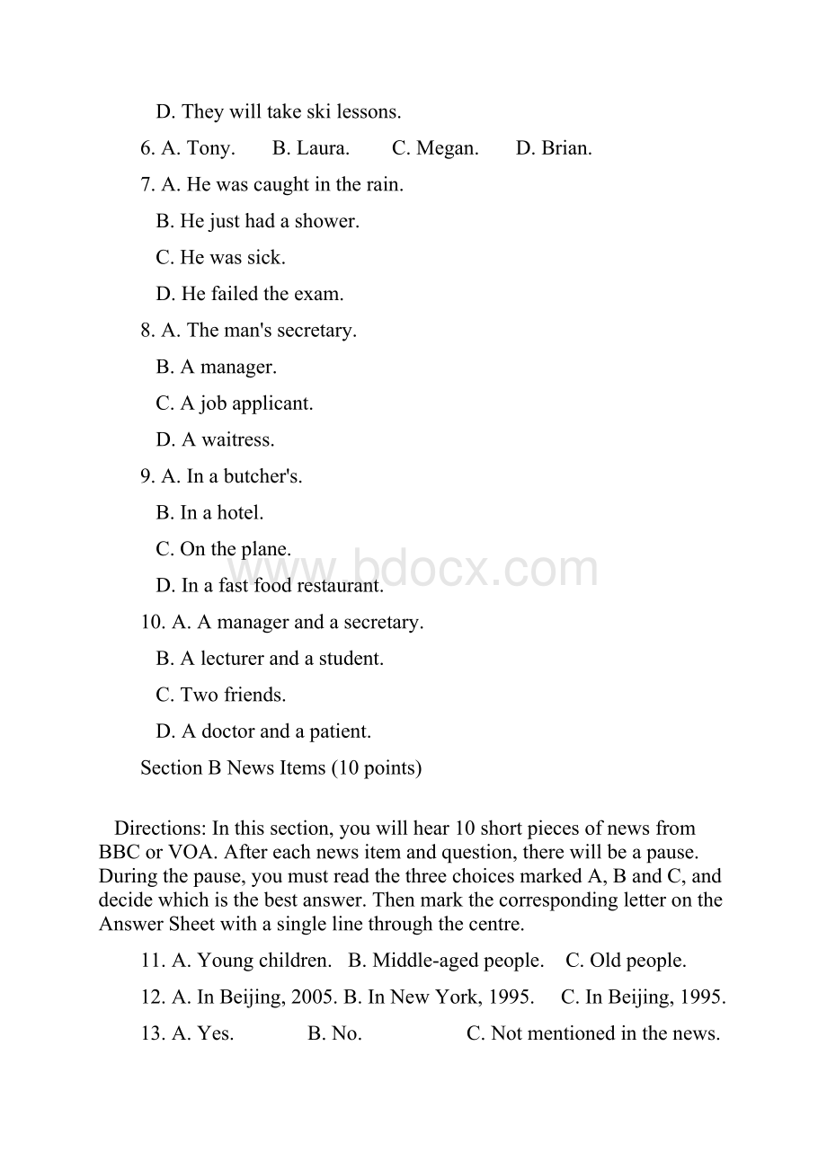 全国大学生英语竞赛试题集Word文档格式.docx_第2页