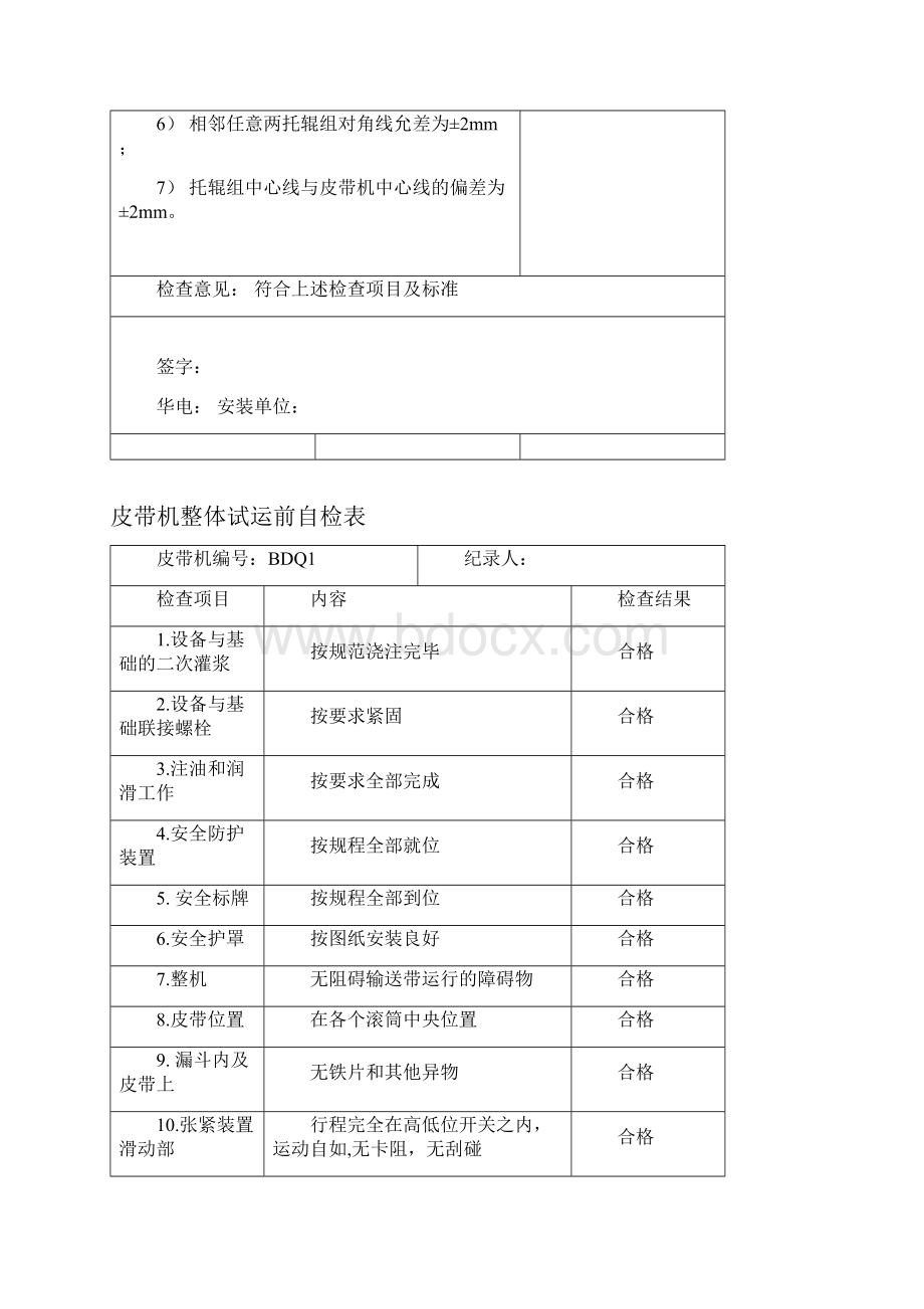 11空载试运自检记录表格.docx_第3页