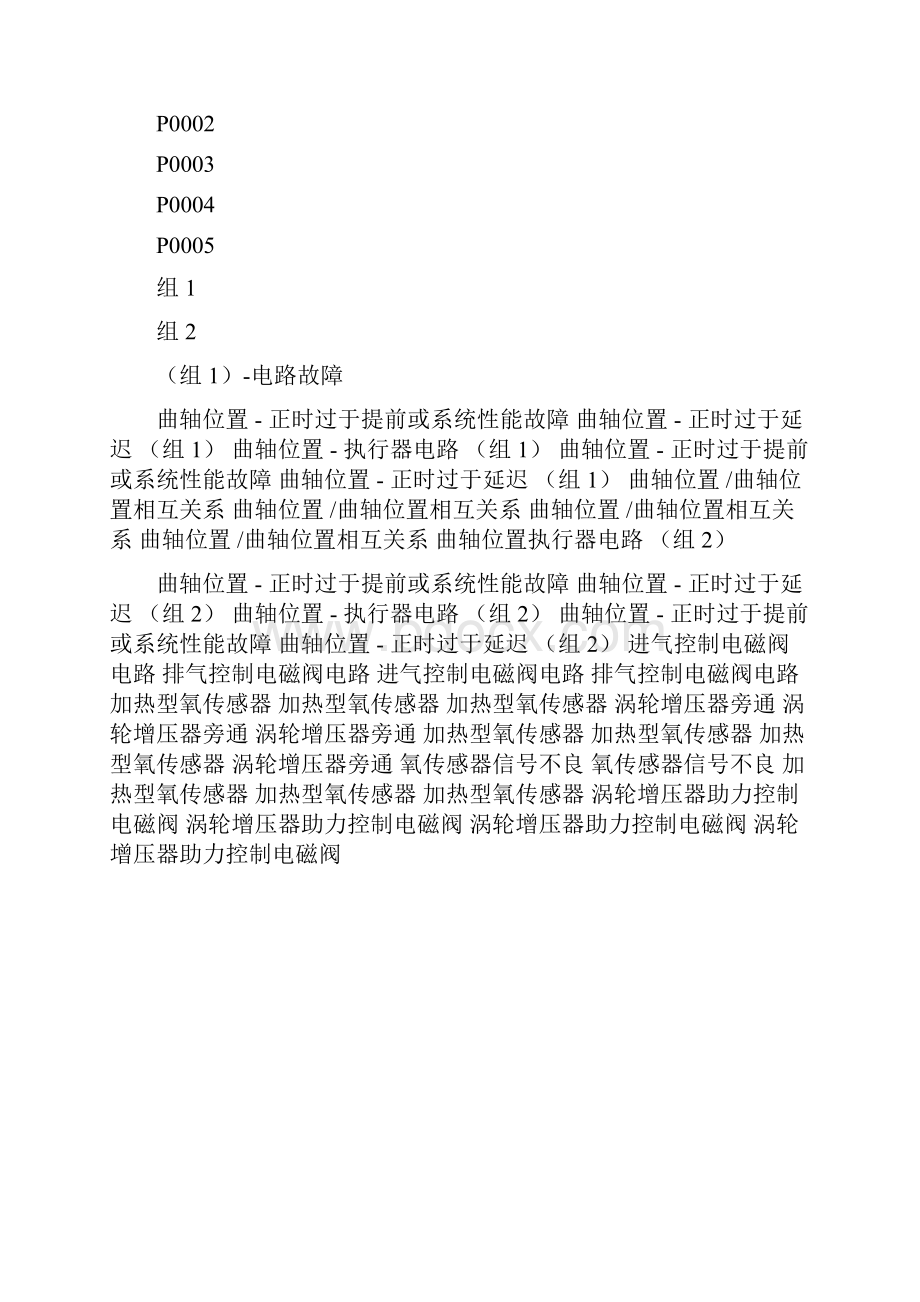 X431读取发动机故障码注释大全文档格式.docx_第3页