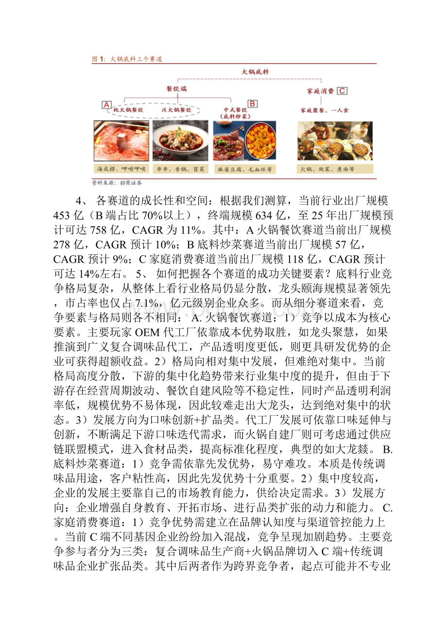 火锅底料产业深度研究报告Word文档下载推荐.docx_第2页