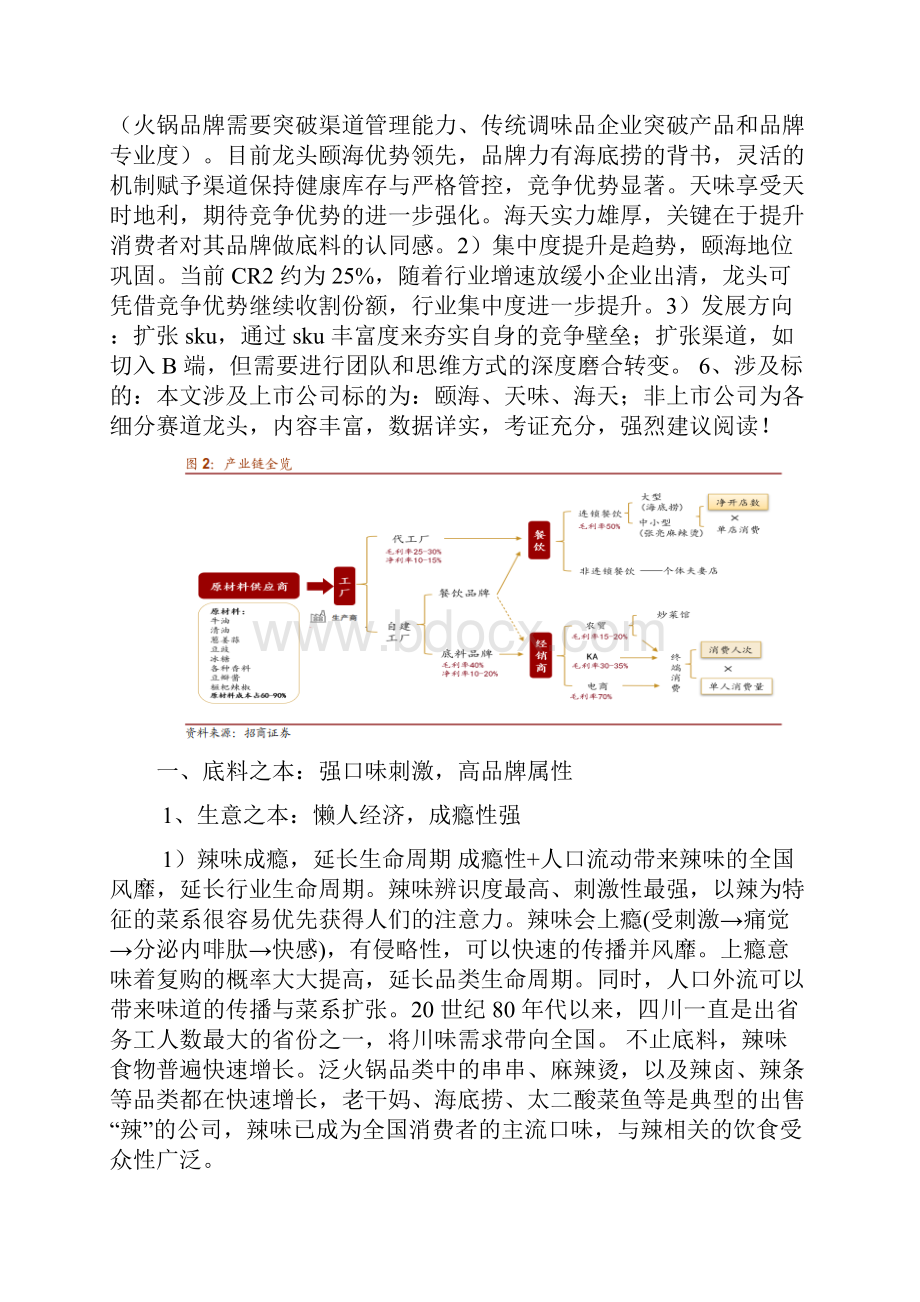 火锅底料产业深度研究报告Word文档下载推荐.docx_第3页