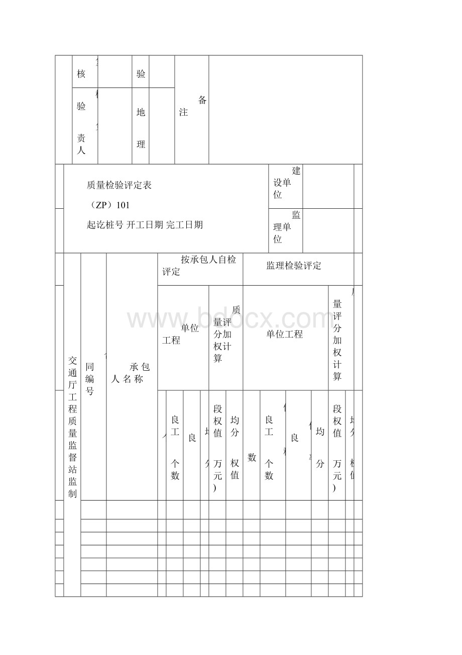 桥梁工程质量检验评定表.docx_第2页