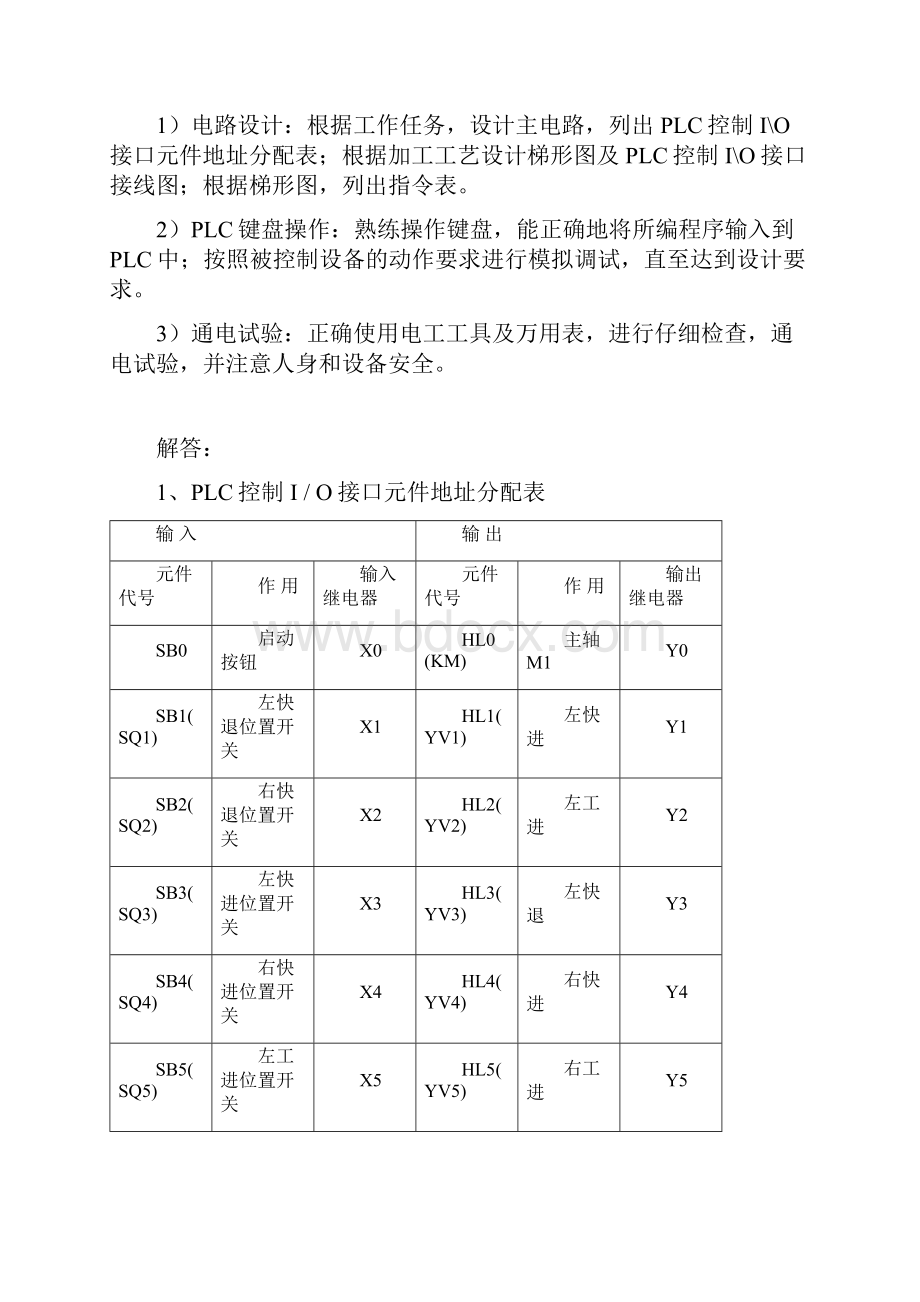 年维修电工技师实操考题和参考答案解析Word格式.docx_第2页