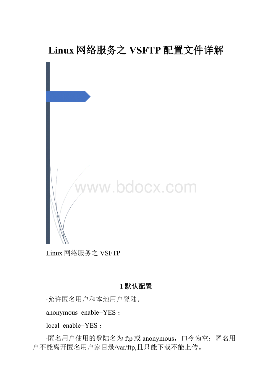 Linux网络服务之VSFTP配置文件详解Word文件下载.docx