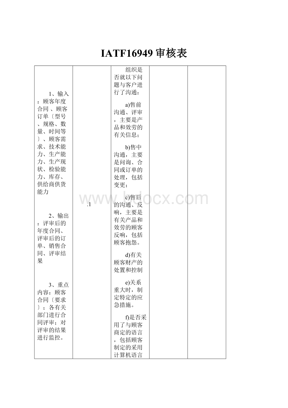 IATF16949审核表.docx