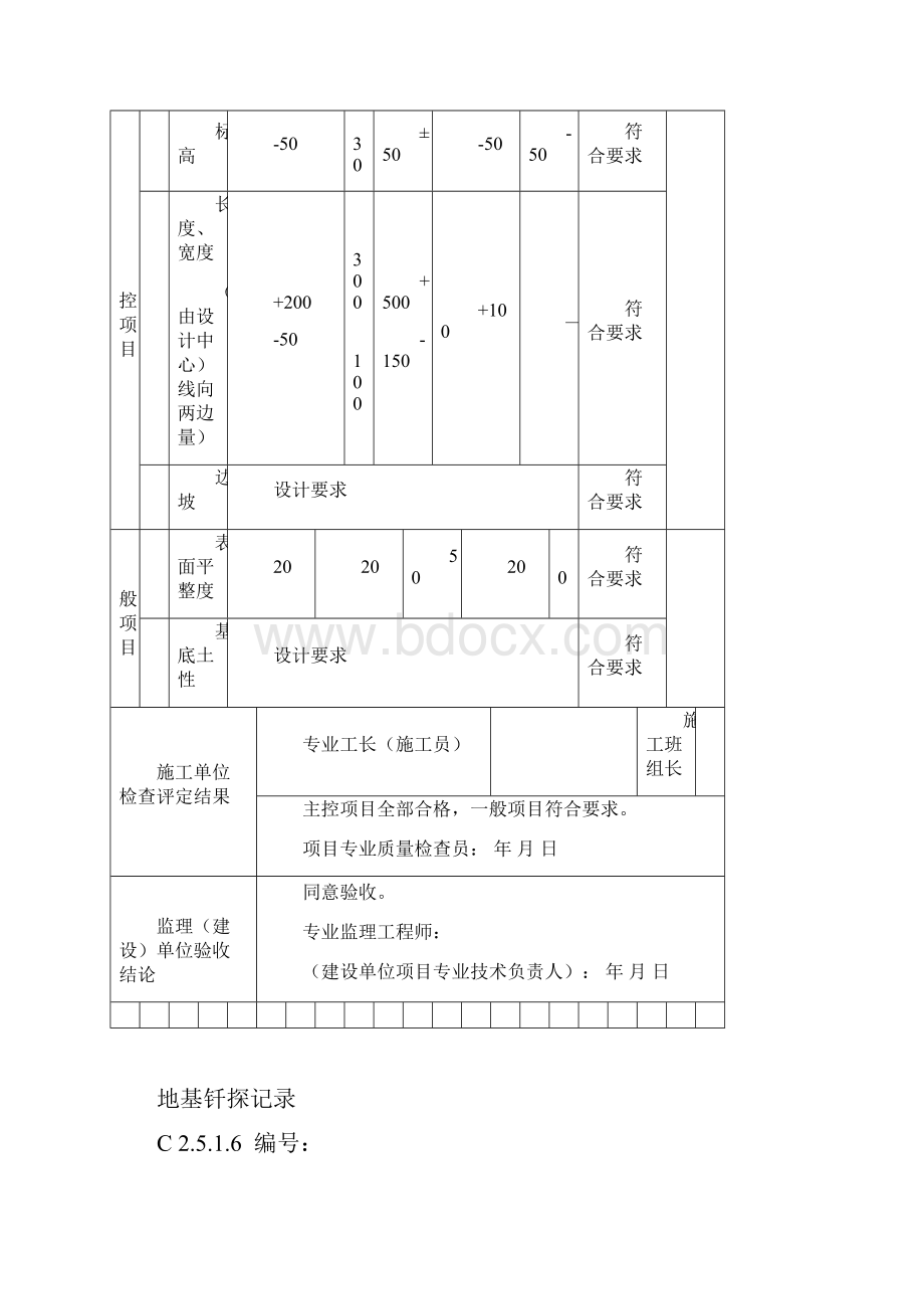 土方开挖工程报验表.docx_第3页