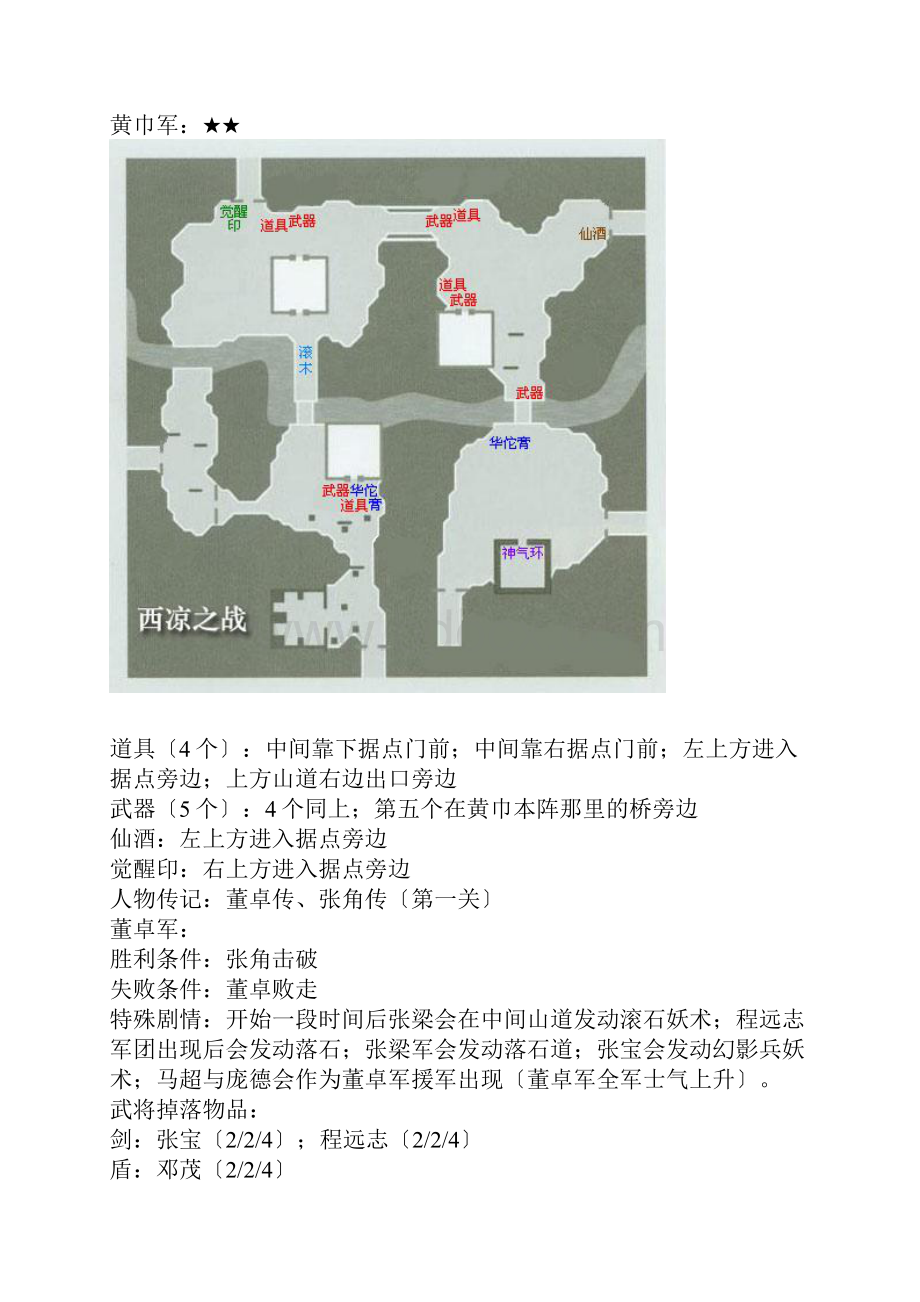 真三国无双4全关卡详细流程攻略.docx_第2页