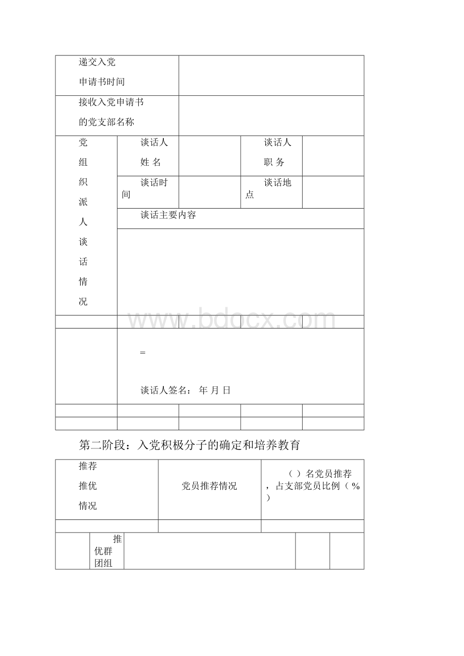 发展党员全程纪实表模板Word版.docx_第3页