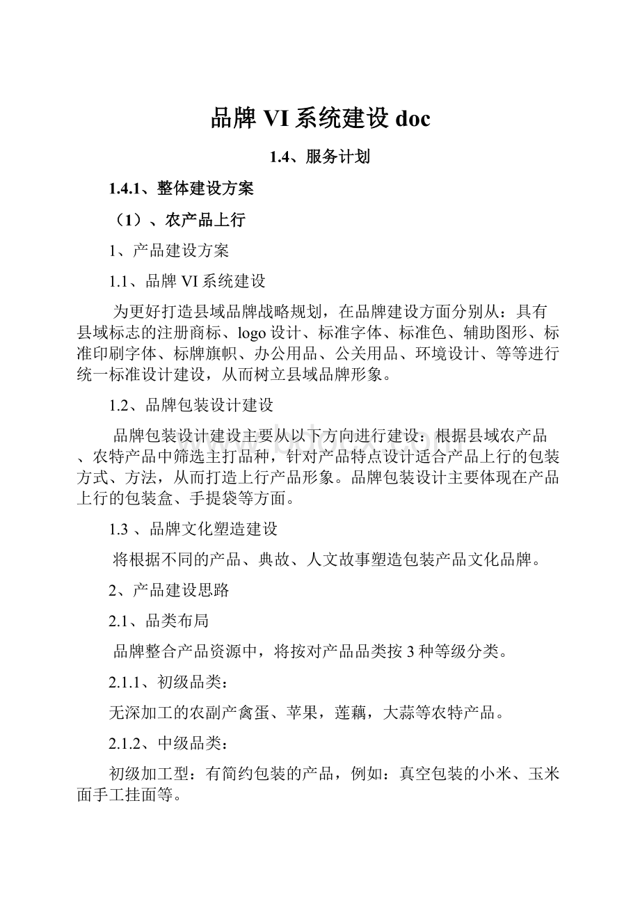 品牌VI系统建设doc.docx