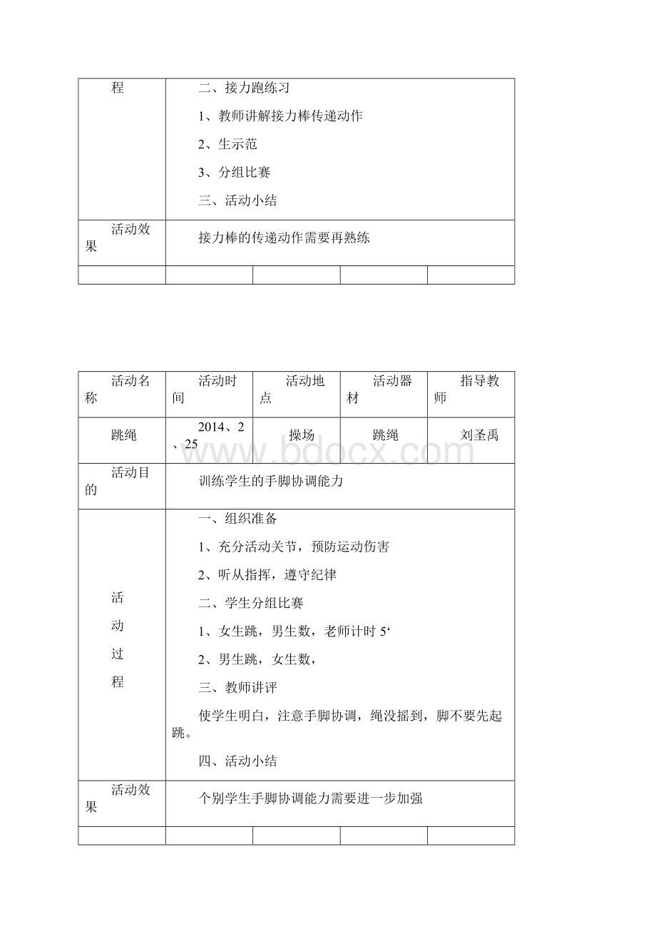 小学生课外体育活动记录.docx_第2页